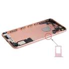 Battery Back Cover Assembly with Card Tray for iPhone 6s Plus(Rose Gold) - 4