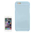 0.3mm Ultra-thin Polycarbonate Material PC Protection Shell for iPhone 6 Plus, Transparent Version / Matte Edition (Baby Blue) - 1