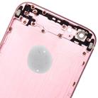 Full Assembly  Housing Cover for iPhone 6 Plus, Including Back Cover & Card Tray & Volume Control Key & Power Button & Mute Switch Vibrator Key(Pink) - 4