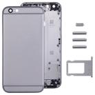 Full Assembly  Housing Cover for iPhone 6 Plus, Including Back Cover & Card Tray & Volume Control Key & Power Button & Mute Switch Vibrator Key(Grey) - 1