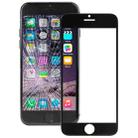Front Screen Outer Glass Lens for iPhone 6 Plus(Black) - 1