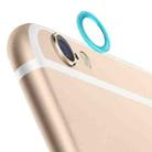 Metal Rear Camera Lens Protective Ring for 5.5 inch iPhone 6 Plus, Inside Diameter: 0.6cm(Blue) - 1