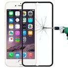 0.3mm Dustproof Explosion-proof Full Screen Narrow Bezel Tempered Glass Film for iPhone 6 Plus(Black) - 1