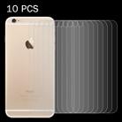 10 PCS for iPhone 6 Plus & 6s Plus 0.26mm 9H Surface Hardness 2.5D Explosion-proof Back Tempered Glass Film - 1