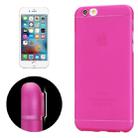 Ultrathin Camera Protection Design Translucence PP Case for iPhone 6 Plus & 6S Plus(Magenta) - 1