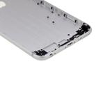 6 in 1 for iPhone 6 Plus (Back Cover + Card Tray + Volume Control Key + Power Button + Mute Switch Vibrator Key + Sign) Full Assembly Housing Cover(Silver) - 5
