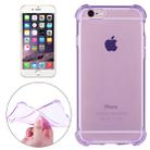 For iPhone 6 Plus & 6s Plus Shock-resistant Cushion TPU Protective Case(Purple) - 1