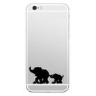 Hat-Prince Elephants Pattern Removable Decorative Skin Sticker for  iPhone 8 & 8 Plus,iPhone 7 & 7 Plus  , iPhone 6s & 6s Plus, iPhone 6 & 6 Plus - 1