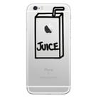 Hat-Prince Juice Box Pattern Removable Decorative Skin Sticker for  iPhone 8 & 8 Plus,iPhone 7 & 7 Plus  , iPhone 6s & 6s Plus, iPhone 6 & 6 Plus - 1
