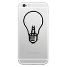 Hat-Prince Lovers Lamp Bulb Pattern Removable Decorative Skin Sticker for  iPhone 8 & 8 Plus,iPhone 7 & 7 Plus  , iPhone 6s & 6s Plus, iPhone 6 & 6 Plus - 1