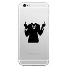 Hat-Prince Men in Suits Pattern Removable Decorative Skin Sticker for  iPhone 8 & 8 Plus,iPhone 7 & 7 Plus  , iPhone 6s & 6s Plus, iPhone 6 & 6 Plus - 1