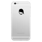 Hat-Prince Oblique Bangs Pattern Removable Decorative Skin Sticker for  iPhone 8 & 8 Plus,iPhone 7 & 7 Plus  , iPhone 6s & 6s Plus, iPhone 6 & 6 Plus - 1