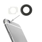 10 Pairs / Set Rear Camera Lens Ring + Flashlight Bracker for iPhone 6 Plus & 6s Plus(Grey) - 1
