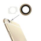 10 Pairs / Set Rear Camera Lens Ring + Flashlight Bracker for iPhone 6 Plus & 6s Plus(Gold) - 4