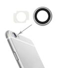 10 Pairs / Set Rear Camera Lens Ring + Flashlight Bracker for iPhone 6 Plus & 6s Plus(Silver) - 1