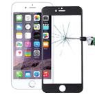 0.26mm 9H+ Surface Hardness 2.5D Curved Surface Full Screen Cover Explosion-proof Tempered Glass Film for iPhone 6s(Black) - 1
