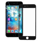 Front Screen Outer Glass Lens with Front LCD Screen Bezel Frame for iPhone 6s(Black) - 1