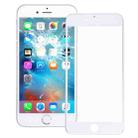 Front Screen Outer Glass Lens with Front LCD Screen Bezel Frame for iPhone 6s(White) - 1