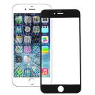 Front Screen Outer Glass Lens for iPhone 6s & 6(Black) - 1