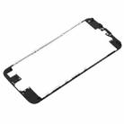 Front Housing LCD Frame for iPhone 6s (Black) - 4