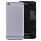 Battery Back Cover Assembly with Card Tray for iPhone 6s(Grey) - 1