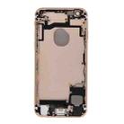 Battery Back Cover Assembly with Card Tray for iPhone 6s(Gold) - 3