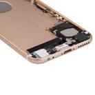 Battery Back Cover Assembly with Card Tray for iPhone 6s(Rose Gold) - 5