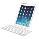 BK3001 Ultra-thin Bluetooth 3.0 ABS Keyboard for iPad Air 2 / iPAD Air / iPad 6 / iPad 5 / iPad mini 1 / 2 / 3 / New iPad (iPad 3) / iPad ,iPhone 4 & 4S / 3G,Sony PS3,Smart phones(White) - 1