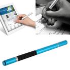 2 in 1 Stylus Touch Pen + Ball Pen for iPhone 6 & 6 Plus / 5 & 5S & 5C, iPad Air 2 / iPad mini 1 / 2 / 3 / New iPad (iPad 3) / iPad and All Capacitive Touch Screen(Blue) - 1