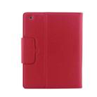 Bluetooth 3.0 Keyboard with Detachable Leather Tablet Case for iPad 4 / 3 / 2(Red) - 3