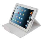 Bluetooth 3.0 Keyboard with Detachable Leather Tablet Case for iPad 4 / 3 / 2(White) - 6