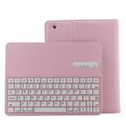 Bluetooth 3.0 Keyboard with Detachable Leather Tablet Case for iPad 4 / 3 / 2(Pink) - 2