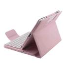 Bluetooth 3.0 Keyboard with Detachable Leather Tablet Case for iPad 4 / 3 / 2(Pink) - 7