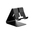 Aluminum Stand Desktop Holder for iPad, iPhone, Galaxy, Huawei, Xiaomi, HTC, Sony, and other Mobile Phones or Tablets(Black) - 1