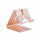 Aluminum Stand Desktop Holder for iPad, iPhone, Galaxy, Huawei, Xiaomi, HTC, Sony, and other Mobile Phones or Tablets(Gold) - 1