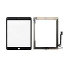 Controller Button + Home Key Button PCB Membrane Flex Cable + Touch Panel Installation Adhesive  Touch Panel for iPad 4(Black) - 1