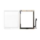 Controller Button + Home Key Button PCB Membrane Flex Cable + Touch Panel Installation Adhesive  Touch Panel for iPad 4(White) - 1