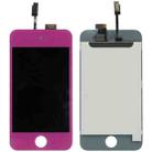 LCD Screen + Digitizer Touch Panel for iPod Touch 4(Purple) - 1