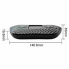 MEASY GP800 Wireless Keyboard Smart Remote Air Mouse for TV BOX /  Laptop / Tablet PC / Mini PC(Black) - 6