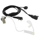 Handheld Transceiver Earpiece Headset for Walkie Talkies, 3.5mm + 2.5mm Plug(Black) - 1