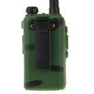 Pure Color Silicone Case for UV-5R Series Walkie Talkies(Green) - 4