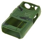Pure Color Silicone Case for UV-5R Series Walkie Talkies(Green) - 7