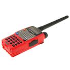 Pure Color Silicone Case for UV-5R Series Walkie Talkies(Red) - 5