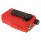 Pure Color Silicone Case for UV-5R Series Walkie Talkies(Red) - 6