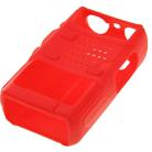 Pure Color Silicone Case for UV-5R Series Walkie Talkies(Red) - 7