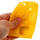 Pure Color Silicone Case for UV-5R Series Walkie Talkies(Yellow) - 7