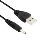 USB Male to DC 3.5 x 1.35mm Power Cable, Length: 1.2 m(Black) - 1
