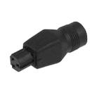 3 Pin to 5.5 x 2.1mm DC Female Power Plug Tip for Dell C500 / C510 / C600 / C610 Laptop Adapter - 1