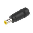 5.0 x 1.4mm DC Male to 5.5 x 2.1mm DC Female Power Plug Tip for Laptop Adapter - 1