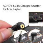 AC 19V 4.74A Charger Adapter for Acer Laptop, Output Tips: 5.5mm x 1.5mm(Black) - 7